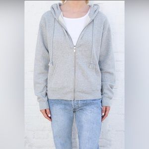Brandy Melville christy hoodie grey